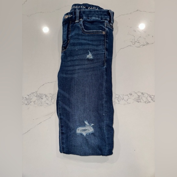 Lux Stretch American Eagle High waisted Jegging SZ:0 - Picture 14 of 15